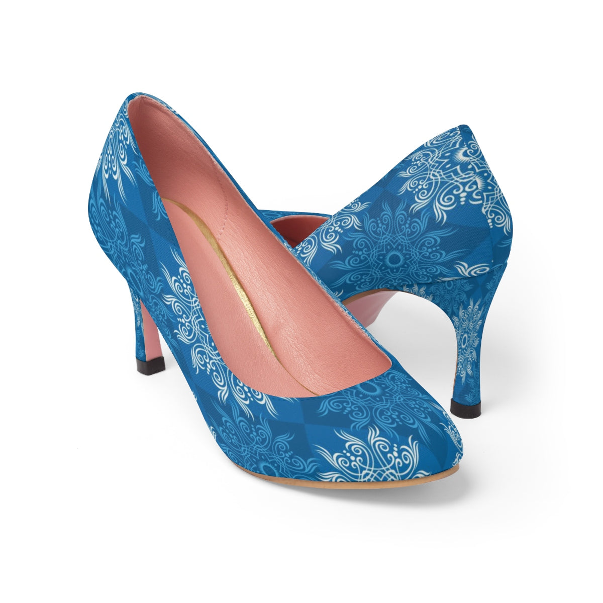 Blue Snow Women's High Heels